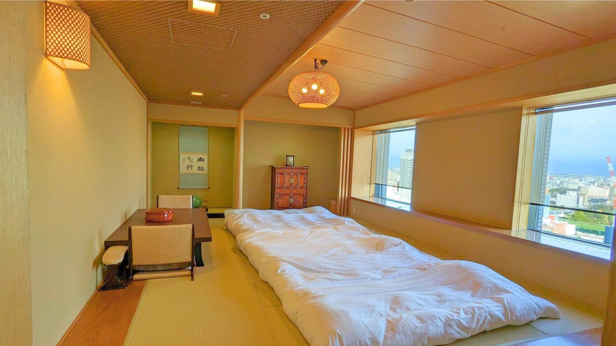 Premier Hotel Nakajima Park Sapporo Exterior foto A futon room